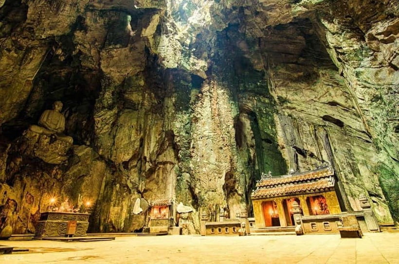 Da Nang/Hoian: Marble Mountain, Am Phu Cave, Monkey Mountain - Marble Mountain and Am Phu Cave: a spiritual maze made of stone
