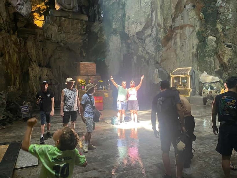 Da Nang/Hoian: Marble Mountain, Am Phu Cave, Monkey Mountain - Linh Ung Pagoda and the Lady Buddha: where Da Nang looks calm