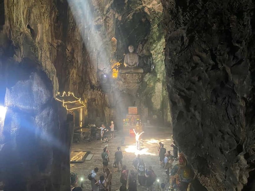 Da Nang/Hoian: Marble Mountain, Am Phu Cave, Monkey Mountain - Non Nuoc Stone Carving Village: how a 400-year craft still works