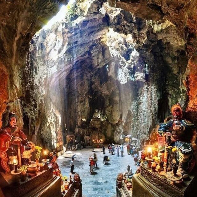 Da Nang : Lady Buddha - Marble Mountains - Am Phu Cave Tour - Linh Ung Pagoda and the Lady Buddha Statue on Son Tra Peninsula
