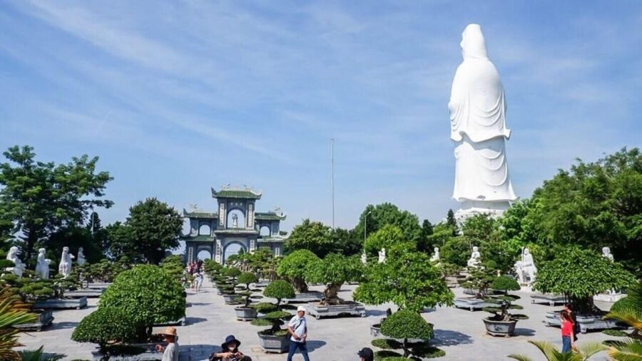 Da Nang : Lady Buddha - Marble Mountains - Am Phu Cave Tour - Marble Mountains: Steps, Caves, Pagodas, and the Five-Element Idea
