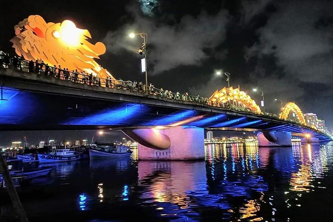 DA NANG NIGHTLIFE Tour with MARBLE MOUNTAIN & LADY BUDDHA STATUE, DRAGON BRIDGE - Lady Buddha at Linh Ung Pagoda: why the 17 floors are more than a number