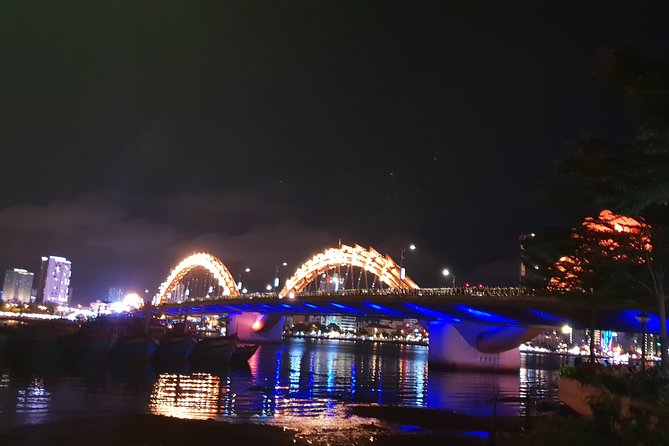 DA NANG NIGHTLIFE Tour with MARBLE MOUNTAIN & LADY BUDDHA STATUE, DRAGON BRIDGE - Your guide is the difference: pacing, photo angles, and local tips