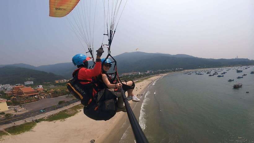 Da Nang Private paragliding experience on Monkey Mountain - Weight limits and who should sit this one out