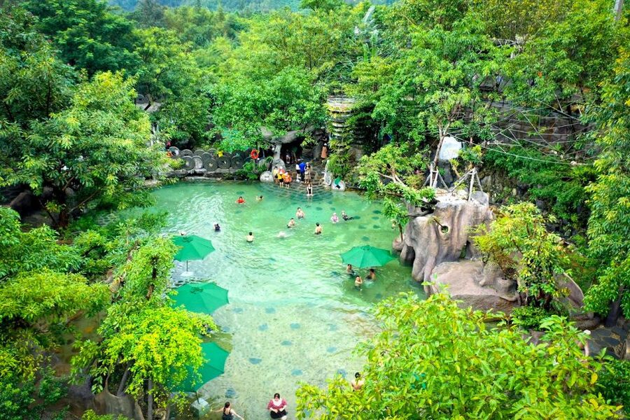 Da Nang: Than Tai Hot Spring Park E-Ticket - A 20 km, 30-minute escape from Da Nang