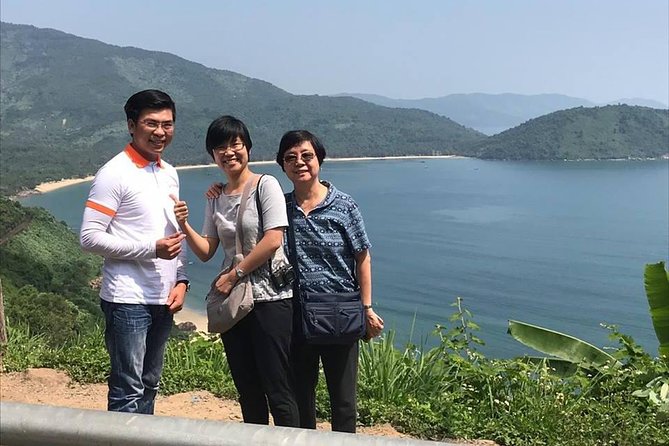 Da Nang to Phong Nha Private Car and versa way - Stop 2: Lang Co Beach, panoramic photos at the bay