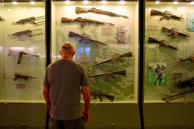 Daily Small Group Tour to Saigon City and Cu Chi Tunnels - War Remnants Museum: the photos that make dates feel human