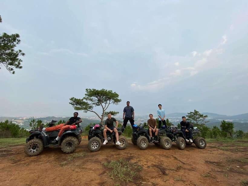 Dalat: 1- or 2-Hour Sightseeing ATV Adventure - Coffee, tea, and a refreshment on the way back