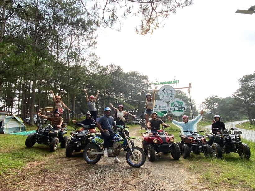 Dalat: 1- or 2-Hour Sightseeing ATV Adventure - What to wear for a Dalat ATV ride (cool weather, dirty roads)