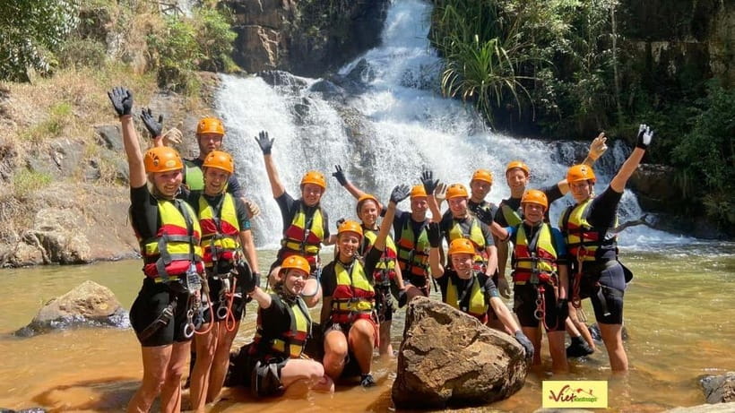 Dalat: Canyoning Extreme Adventure Vietnam - Base camp training: the moment that makes the rest possible