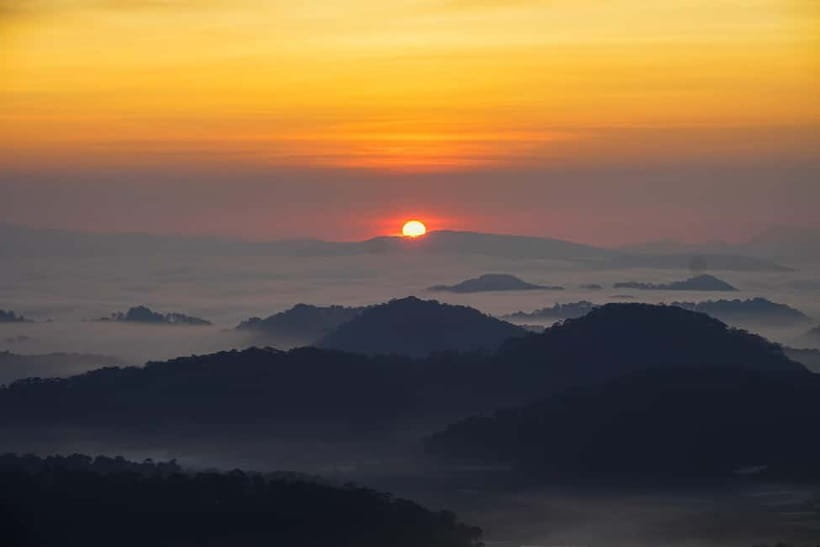 Dalat: Cloud Chasing packaged hike - Sunrise Pickup Included - The schedule that keeps your morning from feeling rushed