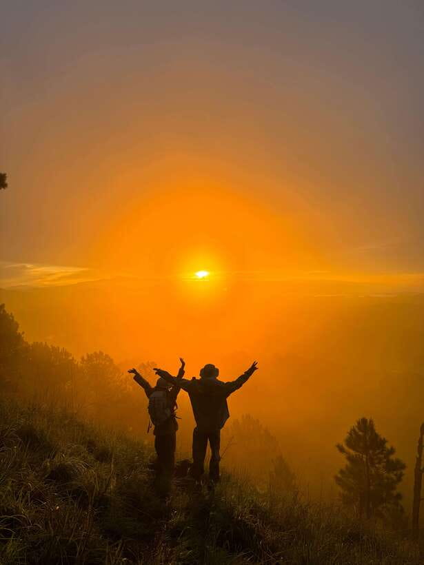 Dalat: Cloud Chasing packaged hike - Sunrise Pickup Included - The hike up Dalat’s second-highest peak (easy to moderate, but steep bits)