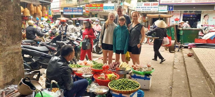 Dalat: Home Cooking Class with Central Market Tour - Starting at Stop and Go Boutique Coffee: How the Day Gets Moving