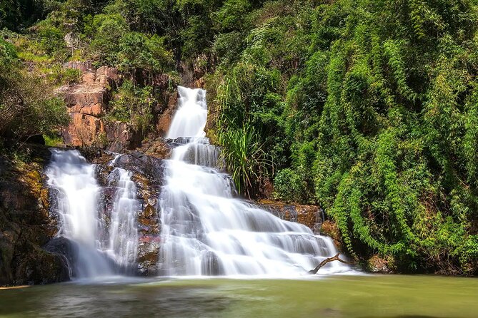 Dalat Top Tourists Sights - Waterfall & Go kart-Mario Kart - Datanla Waterfall: the pine-forest coaster and a long zipline
