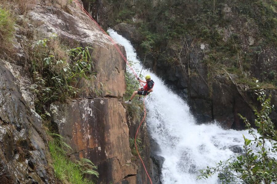 Dalat Vietnam Canyoning - The 5-Kilometer Jungle Hike: Work First, Then Reward