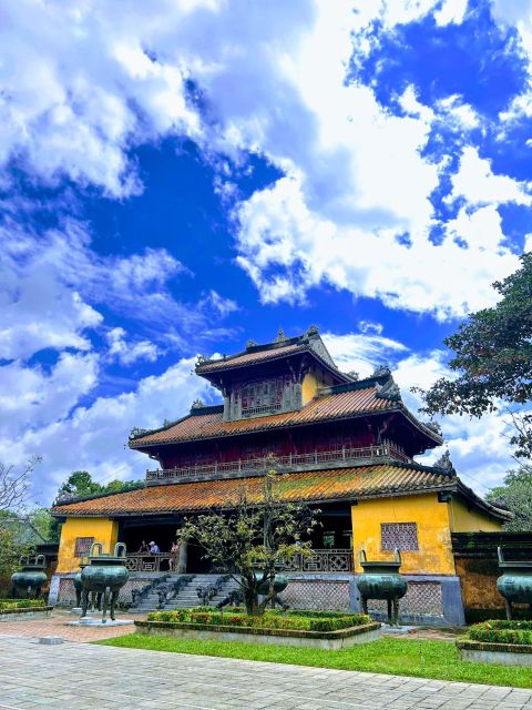 DaNang/Hoi An: Hue Citadel via Hai Van Pass Small Group Tour - Khai Dinh Tomb: the design, the controversy, and the steps