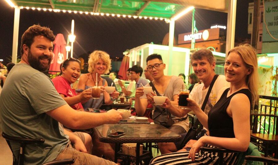 Discover Hanoi's Street Food by Night & Mini Class Coffee - Hanoi after dark: street food with the story attached