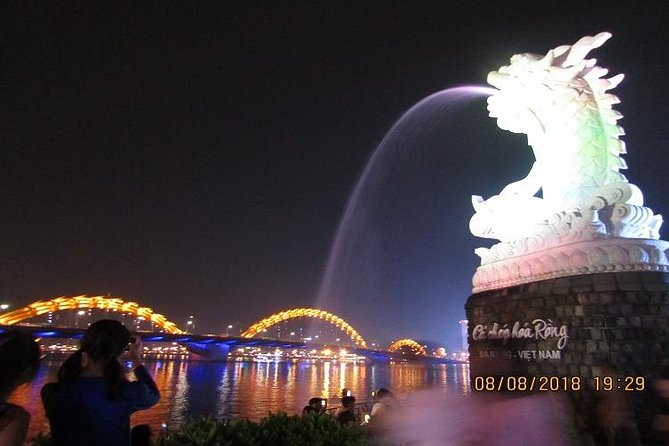 Dragon Cruise by Romantic Yatch: Tasty Beer/Flower/Cake & Dance - The 60-minute route: what you see and why each bridge matters