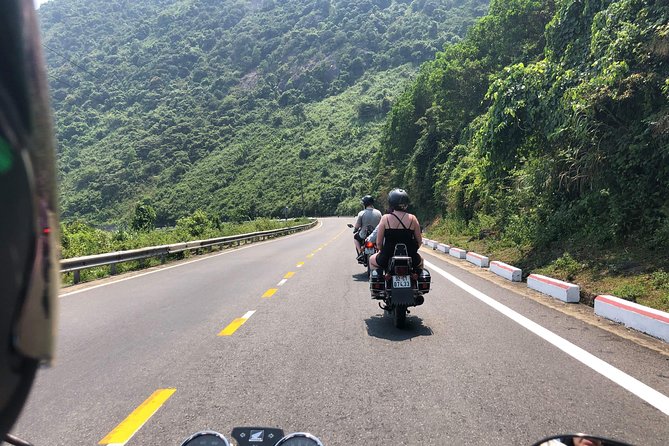 Easy Rider From Hue Da Nang Hoi An Via Hai Van Pass With Mister T - Suối Mơ Waterfall: Dream Spring breaks up the ride