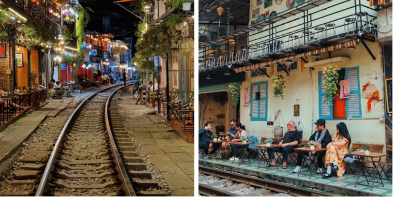 (EN/JP)Private tour with a local friend & Train Street visit - Why this Hanoi street-food and Train Street combo makes sense