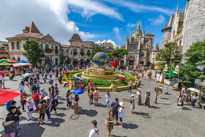 Entry ticket: Ba Na Hills and Golden Bridge Cable Car - Getting started at Ba Na Hills SunWorld: what you see right away