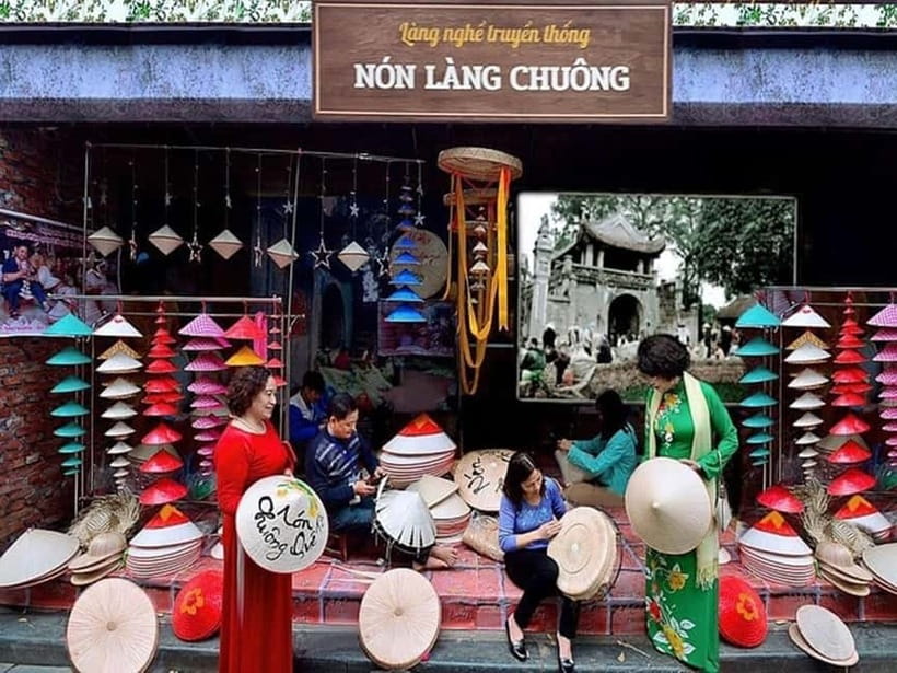 Explore Hanoi Incense Village Tour & Traditional Crafts - Full-Day Tour: lacquer art, a home lunch, conical hat hands-on time, and the long incense factory tour