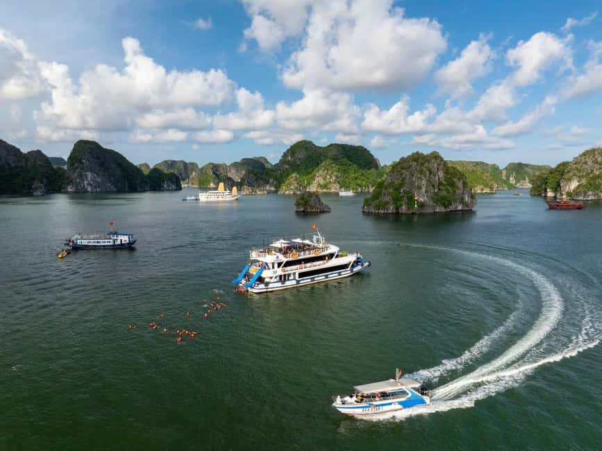 From Cat Ba: Lan Ha and Monkey Island Full Day Boat Trip - Morning Pickup and the Cai Beo Floating Village First Impression