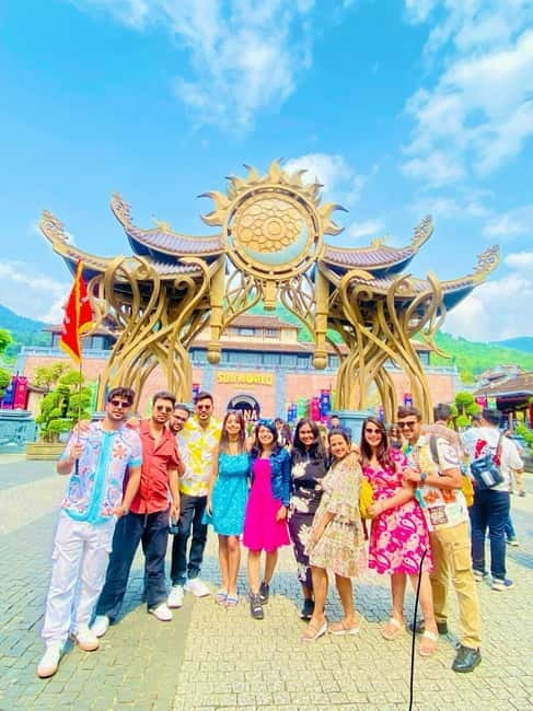 From Da Nang: Ba Na Hills and Golden Bridge tour & options - Le Jardin d’Amour and Linh Ung Pagoda: beauty with meaning