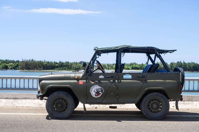 From Da Nang: Explore Hai Van Pass by US Army Jeep - The route: Da Nang to Hue, with National Highway 1A as your backbone