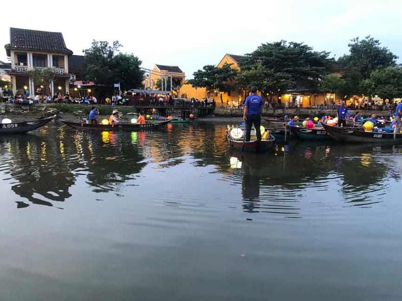 From Da Nang: Hoi An Old Town Tour, Night Market & Boat Ride - Dinner, Hoai River Lantern Release, and Evening Boat Time