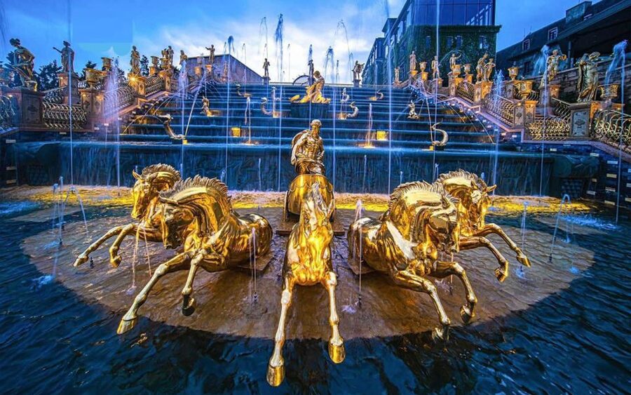 From Da Nang or Hoi An: Ba Na Hills Golden Bridge Tour - French Village: the in-between world before the fun park