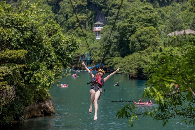 From Dong Hoi: Paradise Cave and Zipline Dark cave full day tour - Key highlights to know before you go