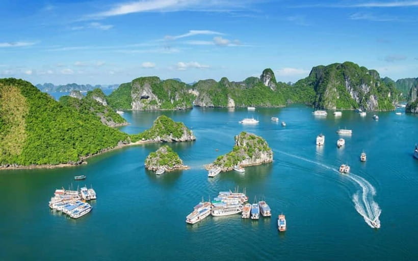 From Ha Long: Halong Bay Tour 6 hours from Tuan Chau island - Titov Island: swimming, hiking, and the view payoff