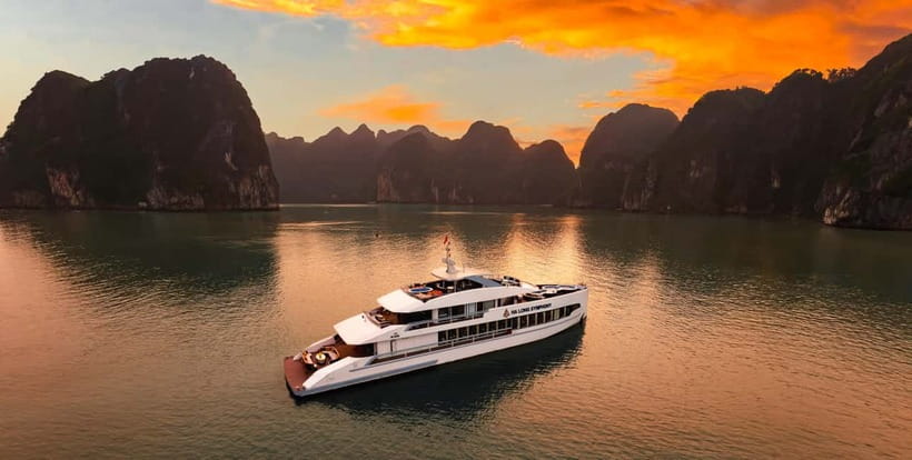 From Ha Long: Luxury Symphony Day Cruise with 2 Jacuzzi Pool - A 2024 Halong Bay ship that treats comfort as part of the itinerary