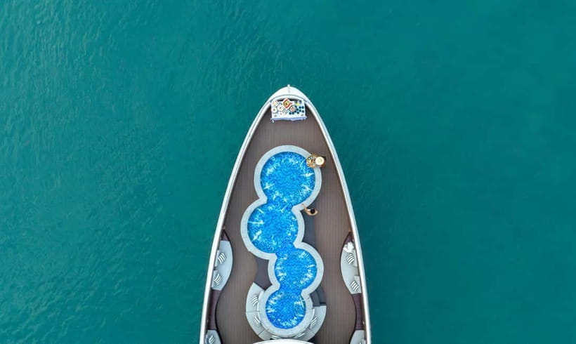 From Ha Long: Luxury Symphony Day Cruise with 2 Jacuzzi Pool - From Ha Long International Cruise Port: start times and how the day runs