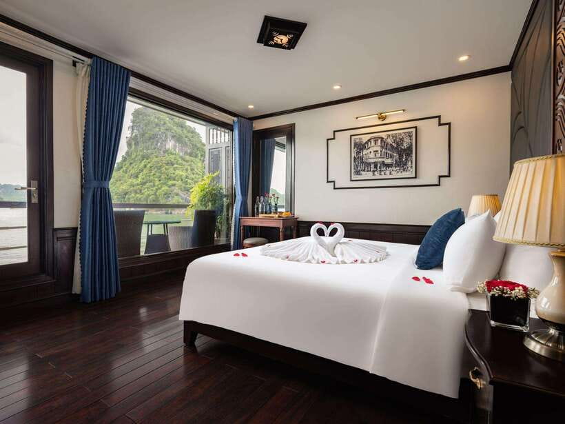 From Hanoi: 2-Day Ha Long Bay and Lan Ha Bay Cruise - Cabins, meals, and service that feel real on a boat