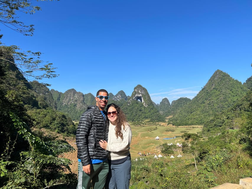 From Hanoi: Ban Gioc Waterfall & Angel Mountain 2-Day Tour - Ban Gioc Waterfalls, turquoise cliffs, and a raft option