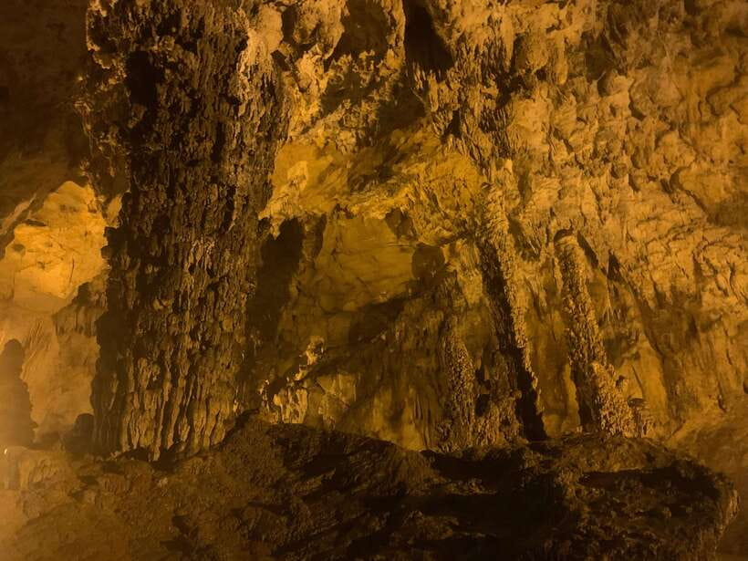 From Hanoi: Ban Gioc Waterfall - Local Villages 2nights/1day - Ngao Cave (Tiger Cave): walking into quiet stone drama