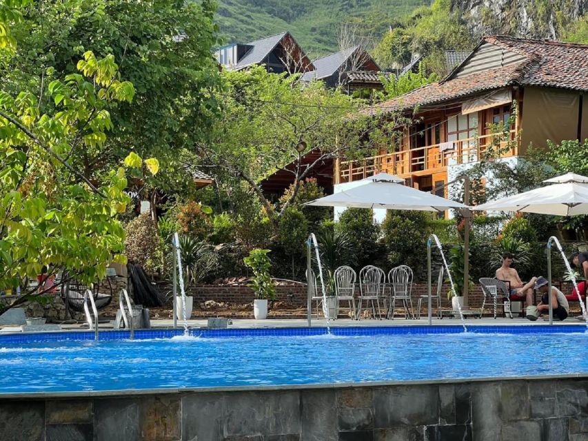 From Hanoi: Ha Giang Loop 3-Night 3-Day with Easy Rider - Day 3: Du Gia Waterfall Swim, Lung Tam Textiles, and Back to Hanoi