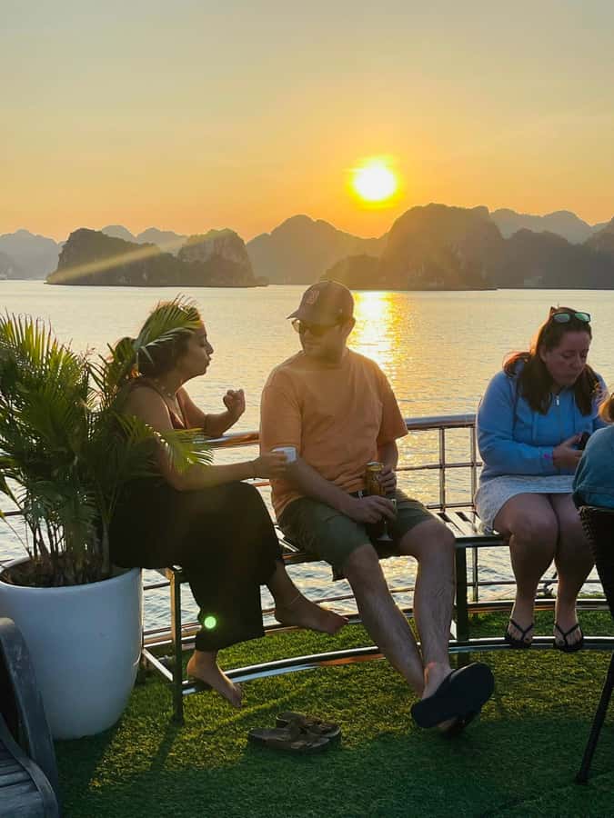 From Hanoi: Ha Long Bay Luxury Day Cruise with Food & Kayak - Titop Island: Photos, a Half-Hike, and a Real Swim Option