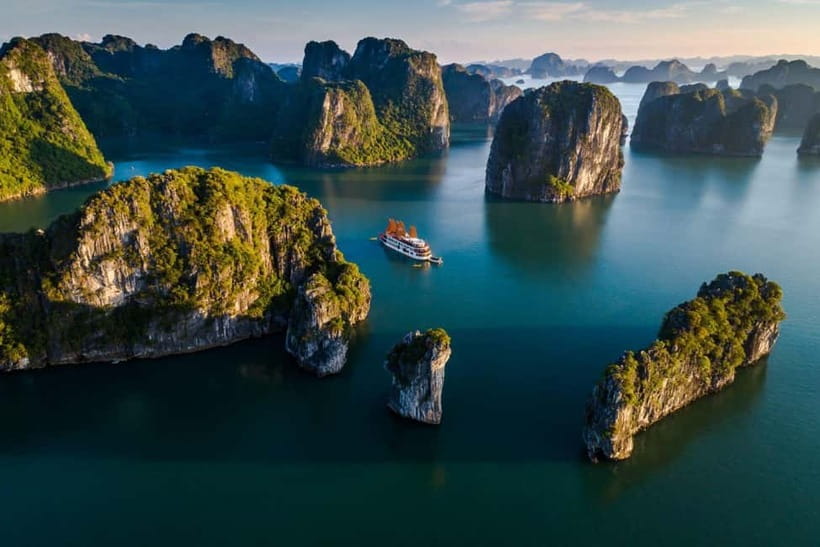 From Hanoi: Halong bay Luxury tour on 5 star cruise - Arrival back in Hanoi: timing and what the evening feels like