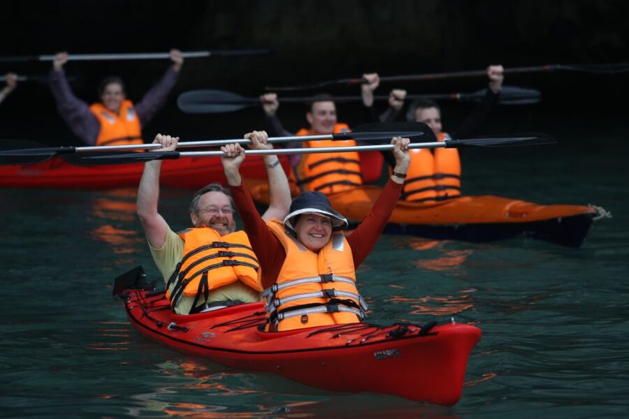 From Hanoi: Halong day trip, Route 2, 6hours, Small group - Luon Cave kayaking: quieter waters and a real feel for Ha Long Bay