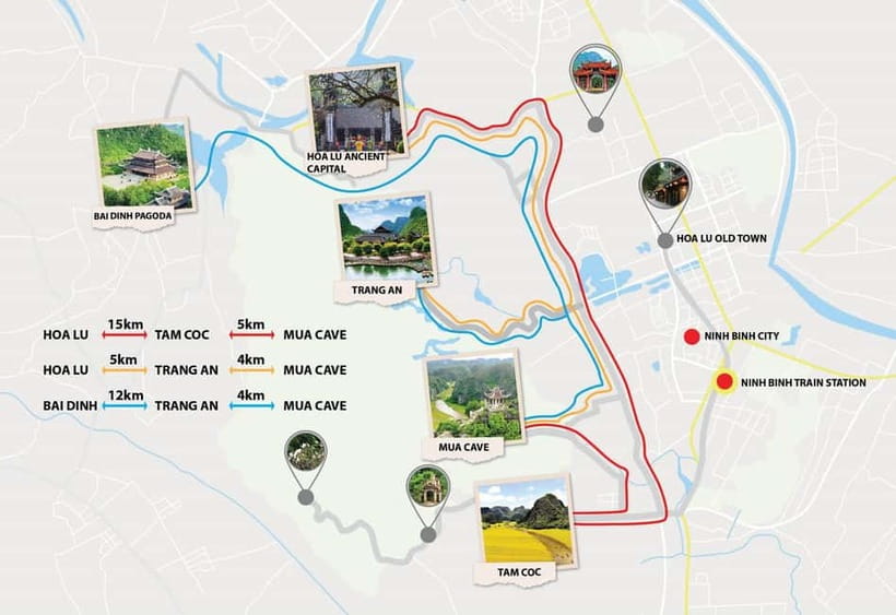 From Hanoi: Hoa Lu, Tam Coc, Mua Cave & Cycling in Ninh Binh - Cycling Through Village Lanes: A Rural Feeling You Can’t Get From a Bus