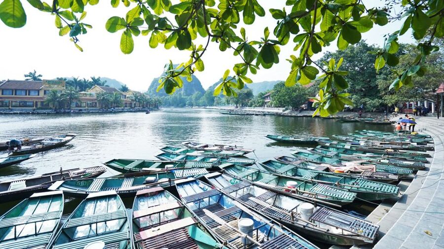 From Hanoi: Hoa Lu & Tam Coc with Buffet lunch & Cycling - Tam Coc lunch break: included buffet, real timing, real expectations