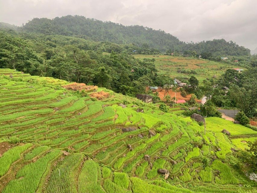 From Hanoi to Pu Luong: 2-Day Trip in Ethnic Villages - Entering Thai Village Life: Hanging Bridge, Ba Village, and Waterwheels
