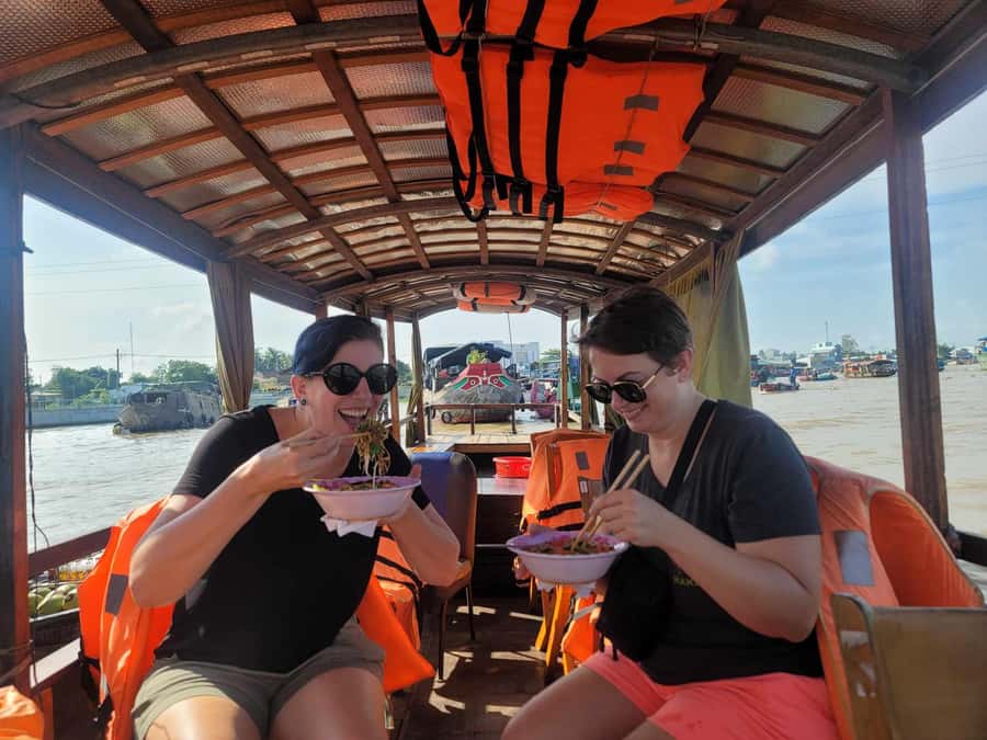 From HCM: Mekong Delta & Cai Rang Floating Market 2-Day Tour - Bánh Xèo Cooking on the Return Route