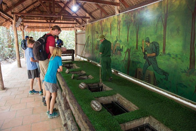From Ho Chi Minh: Cu Chi Tunnels Half-Day History Tour with Guide - Inside the Cu Chi experience: film, command center, bunkers, and tunnel time