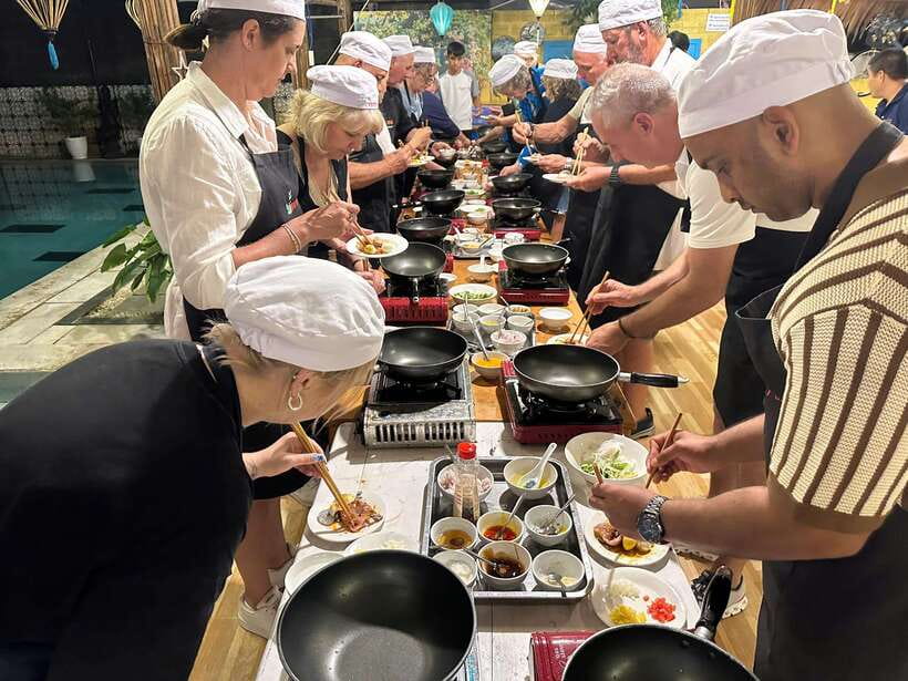 From Hoi An: Authentic Vietnamese Cooking Tour - Pickup timing from your hotel, morning versus afternoon