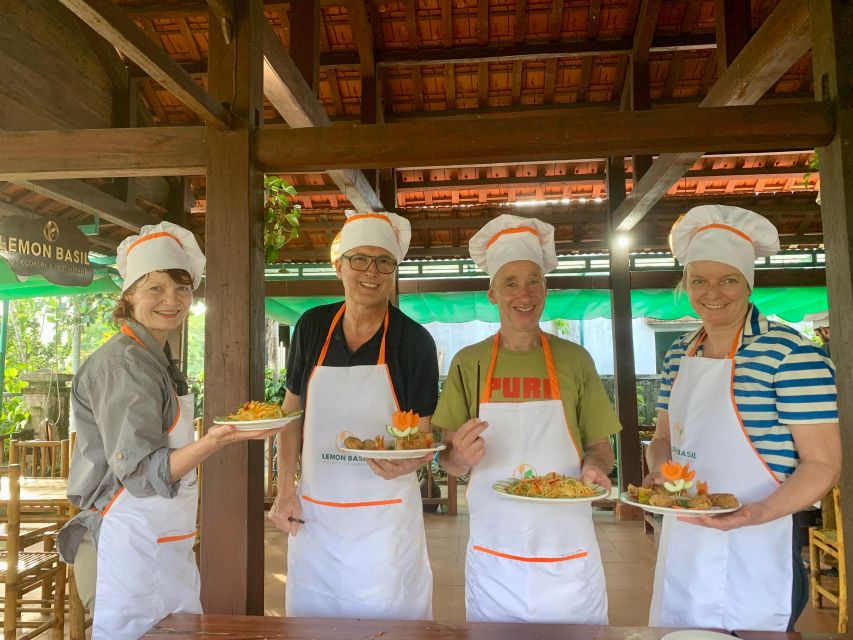 From Hoi An: Cooking Class at Organic Farm - Cooking Tra Que Spring Rolls: Fresh Herbs, Practical Wrapping