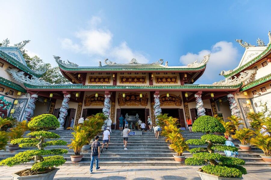 From Hoi An: Day Tour of My Son Temples and Marble Mountain - Marble Mountain (Ngu Hanh Son): caves, grottoes, and the climb to the peak
